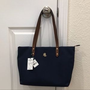 NWT Ralph Lauren Nylon Bainbridge Tote